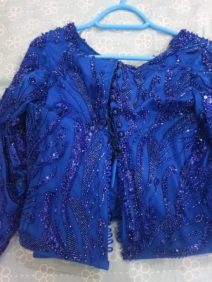 ithal kumaş özel dikim abiye - Görsel 4