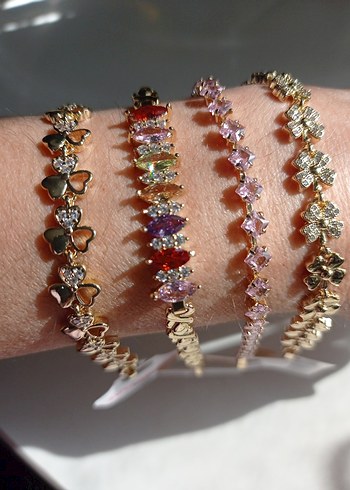 xuping bileklik 14 K altın kaplama - Görsel 2