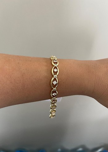 Kadın Bileklik 14 K altın kaplama - Görsel 2