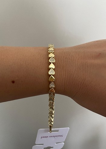 Kadın Bileklik 14 K altın kaplama - Görsel 5
