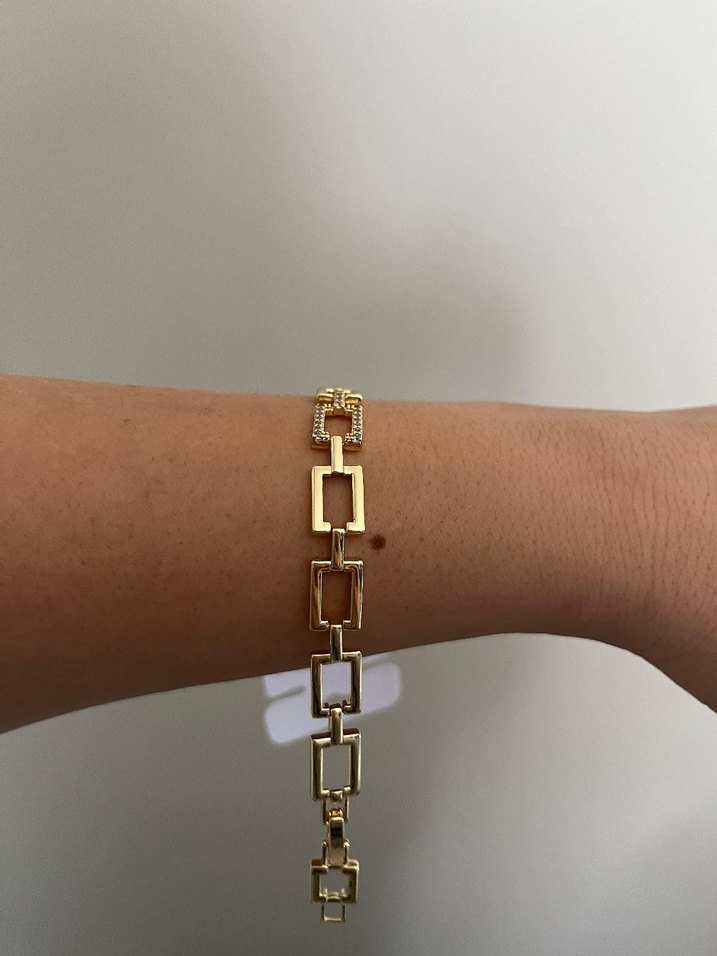 Kadın Bileklik 14 K altın kaplama - Görsel 3