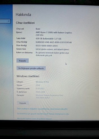 Diş hekiminden Lenovo V15 G2 - Görsel 2