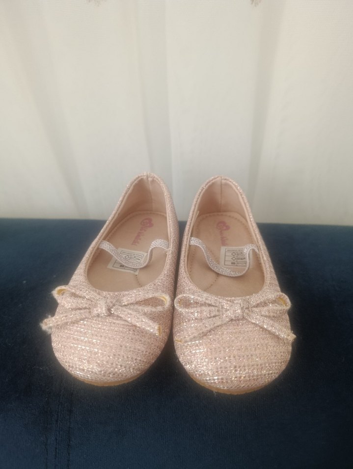 sıfır 22 no kız çocuk babet ayakkabı - Görsel 3