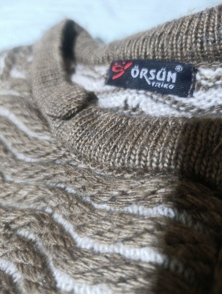 muhteşem örgü triko kazak - Görsel 4