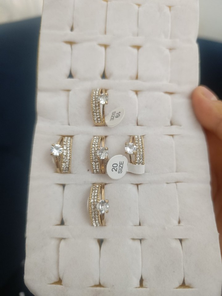 Altın Renkli İşlemeli Düğün Yüzüğü - Görsel 2