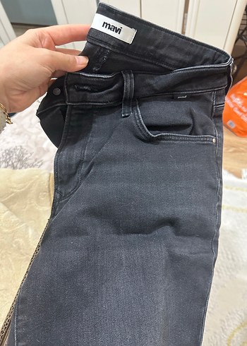 Mavi Gri  erkek Denim Midi Boy Jean şort - Görsel 3