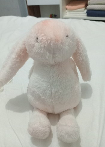  Beden Renk Pastel Pembe Peluş Oyuncak Tavşan