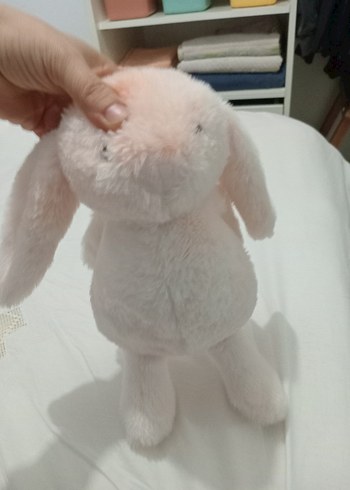  Beden Pastel Pembe Peluş Oyuncak Tavşan