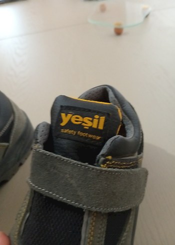 Gri Erkek Outdoor Spor Ayakkabı Velcro - Görsel 4