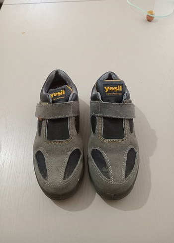 Gri Erkek Outdoor Spor Ayakkabı Velcro - Görsel 2