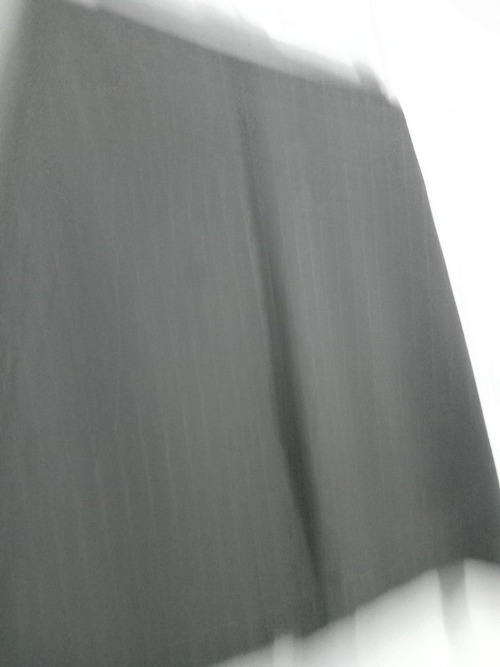 Çizgili Siyah Midi Kalem Etek - Görsel 3