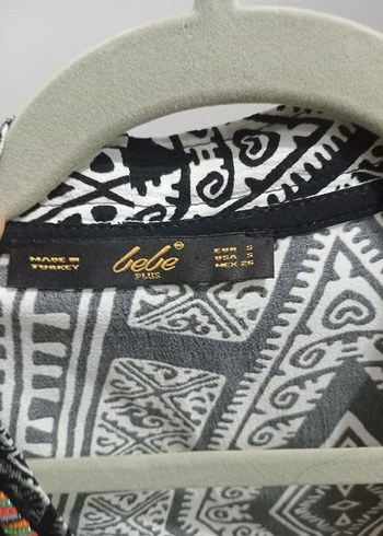 Boncuk Detaylı Bohem Desenli Uzun Kollu Kimono - Görsel 7