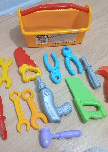 Renkli Çocuk Tamir Seti Oyuncak - Görsel 2