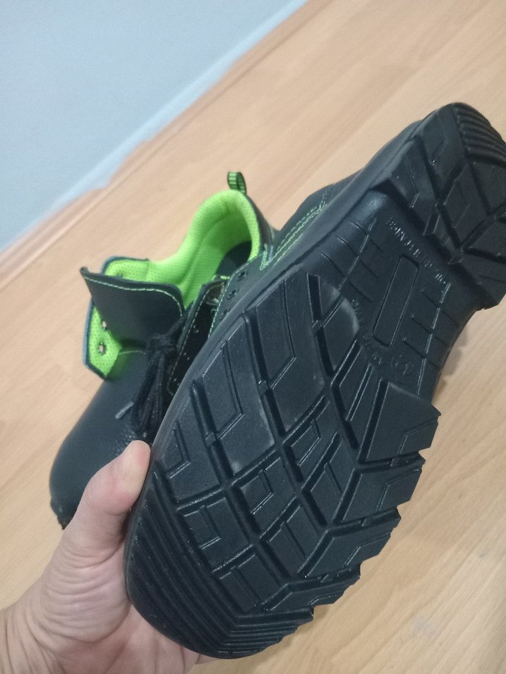 Kemer Detaylı Siyah Yeşil Erkek Outdoor Ayakkabı - Görsel 3