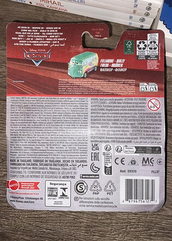 Beden Disney Pixar Cars Fillmore Oyuncak Araba