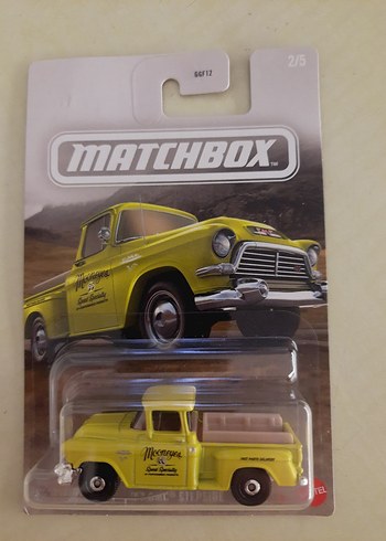 Sarı Matchbox Oyuncak Kamyonet