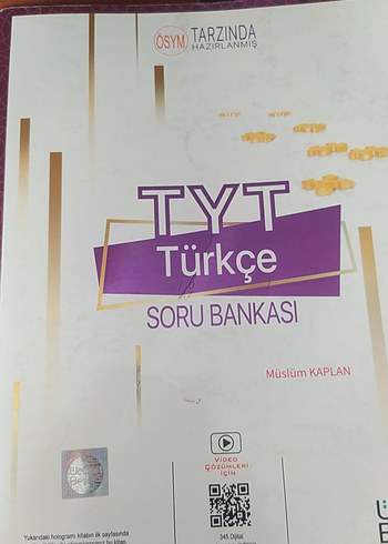 TYT Türkçe Soru Bankası Müslüm Kaplan