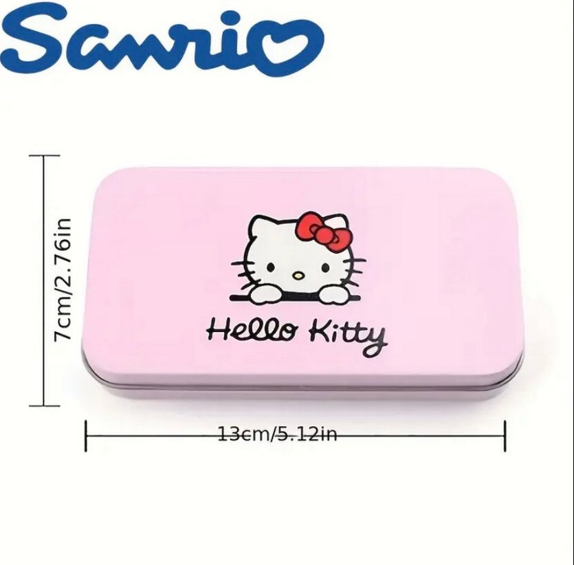 Hello Kitty Temalı Pembe Makyaj Fırça Seti - Görsel 2