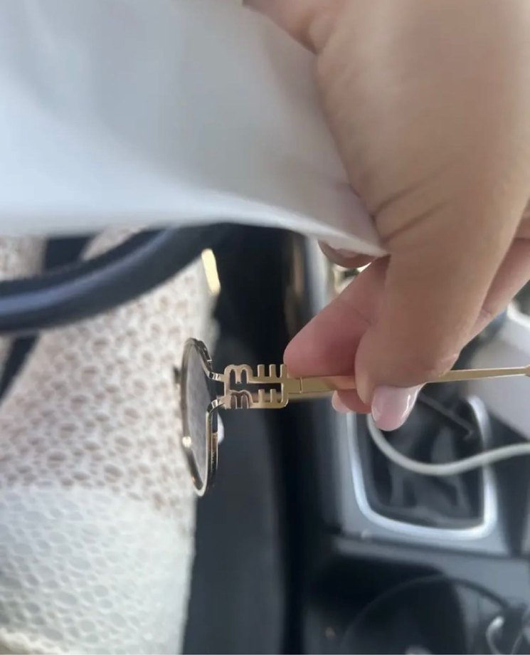 MiuMiu muadil Renk Minimalist Kadın Güneş Gözlüğü - Görsel 3