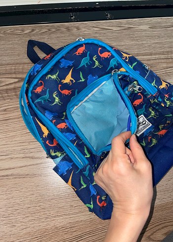 Coral High Dinozor Desenli Okul Sırt Çantası - Görsel 4