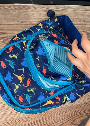 Coral High Dinozor Desenli Okul Sırt Çantası - Görsel 3