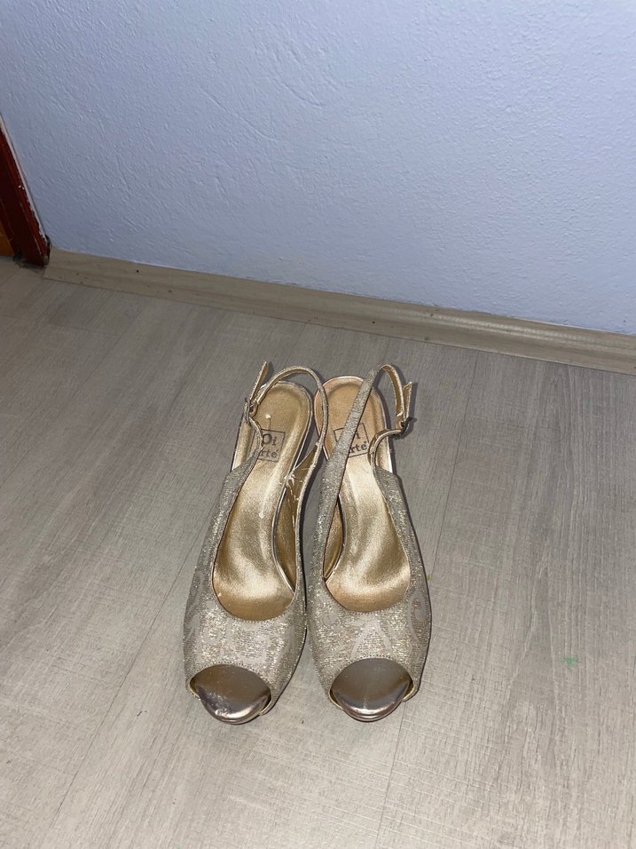 Oi Arte Golden Topuklu Ayakkabı - Görsel 5