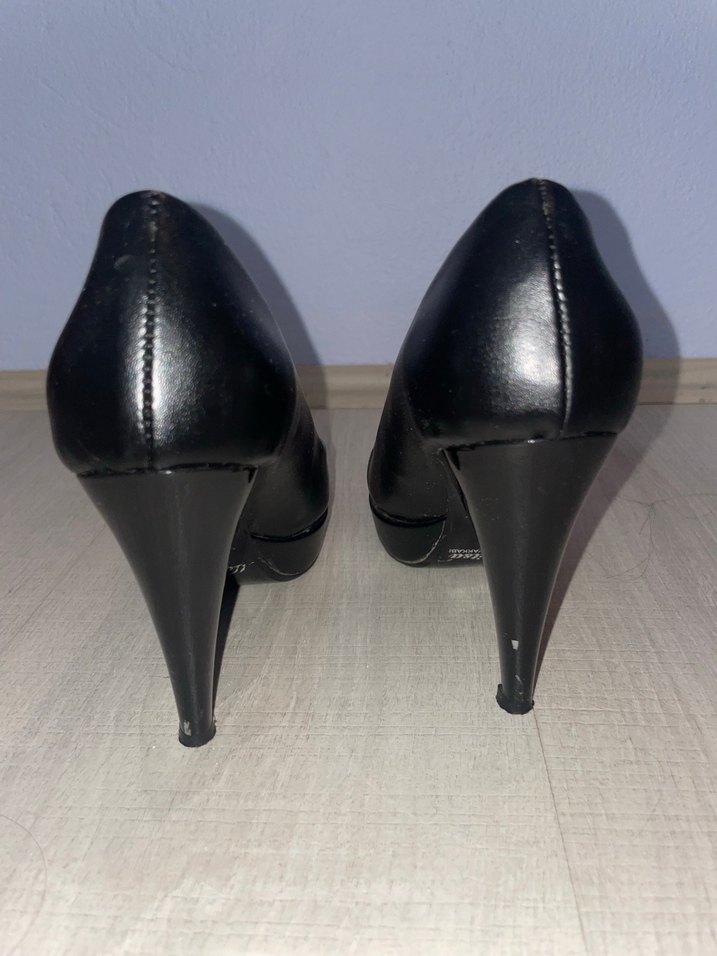 Siyah Platform Topuklu Kadın Ayakkabı Perla - Görsel 3