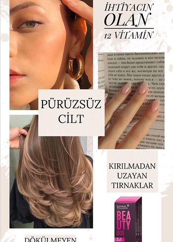 Siberian Wellness Beauty Box Kadın Vitaminleri - Görsel 4