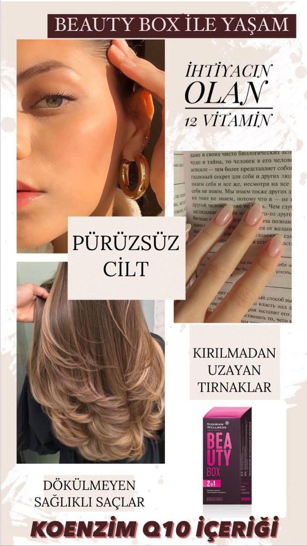 Siberian Wellness Beauty Box Kadın Vitaminleri - Görsel 4
