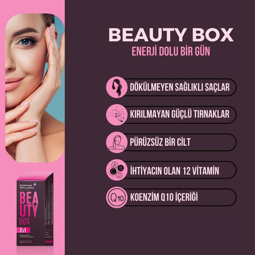 Siberian Wellness Beauty Box Kadın Vitaminleri - Görsel 3