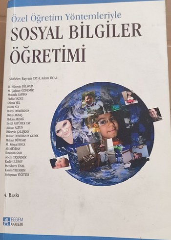 Özel Öğretim Yöntemleriyle Sosyal Bilgiler Öğretimi Kitabı
