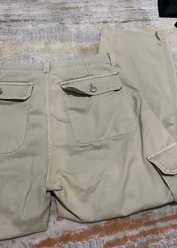 40 Beden ten rengi Renk Pull & Bear Kargo Pantolon