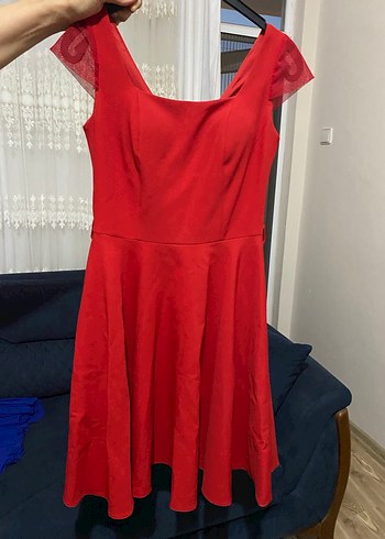 Abiye Kırmızı Abiye Elbise