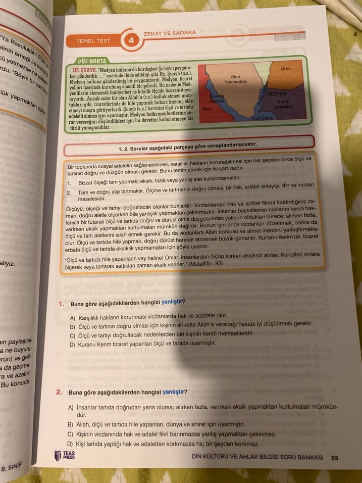 8. Sınıf Yeni Nesil Soru Bankası Seti - Görsel 4