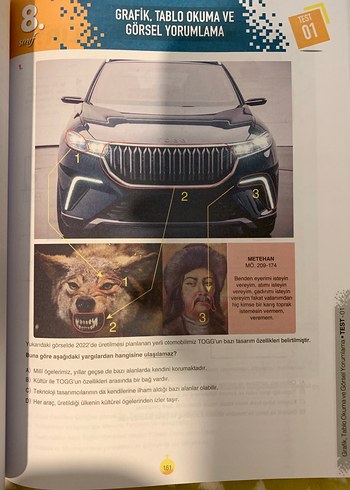 8. Sınıf Mantalite Soru Bankası çanta yayıncılık - Görsel 6