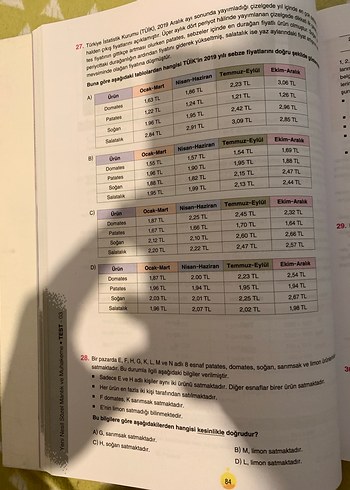 8. Sınıf Mantalite Soru Bankası çanta yayıncılık - Görsel 4