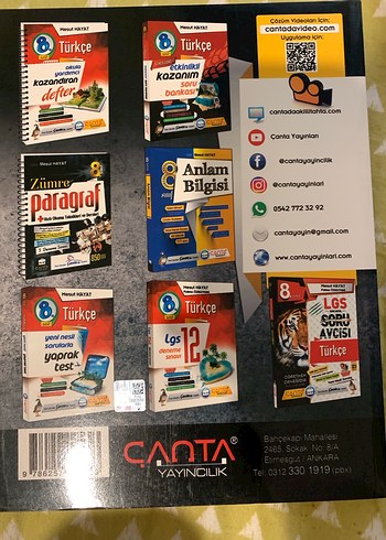 8. Sınıf Mantalite Soru Bankası çanta yayıncılık - Görsel 2