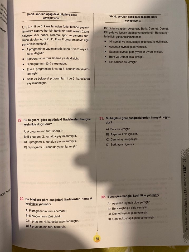 8. Sınıf Mantalite Soru Bankası çanta yayıncılık - Görsel 3