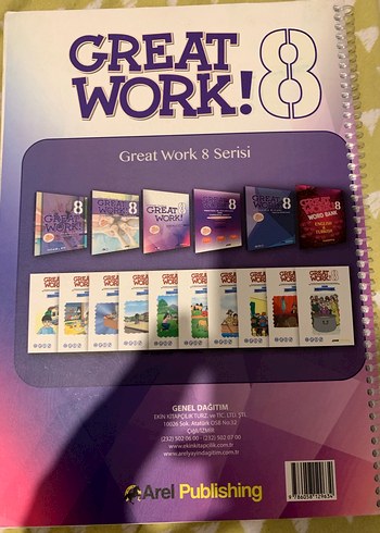 Great Work 8 Liselere Hazırlık Akıllı Defter - Görsel 2