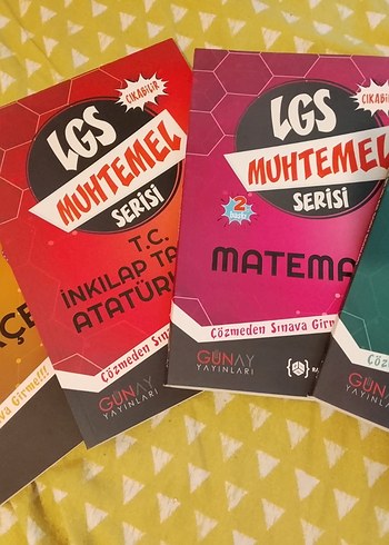 LGS Muhtemel Serisi Sınav Hazırlık Kitapları - Görsel 2