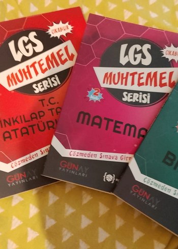 LGS Muhtemel Serisi Sınav Hazırlık Kitapları - Görsel 4