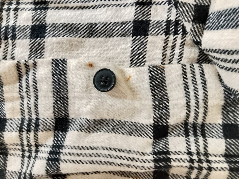 Kadın Ekose Düğmeli Uzun Kollu Gömlek - Görsel 5