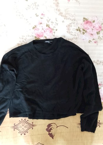 Mango Siyah Uzun Kollu Salaş Kadın Kazak - Görsel 4