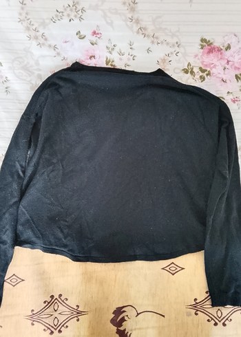 Mango Siyah Uzun Kollu Salaş Kadın Kazak - Görsel 8