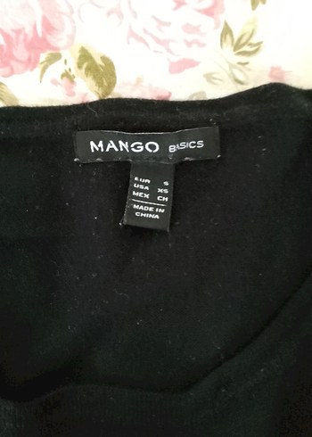 Mango Siyah Uzun Kollu Salaş Kadın Kazak - Görsel 2