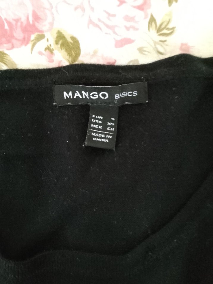 Mango Siyah Uzun Kollu Salaş Kadın Kazak - Görsel 2