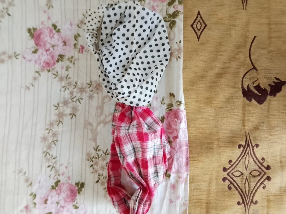 Renkli Pamuklu Elastik Saç Bantları - Görsel 4