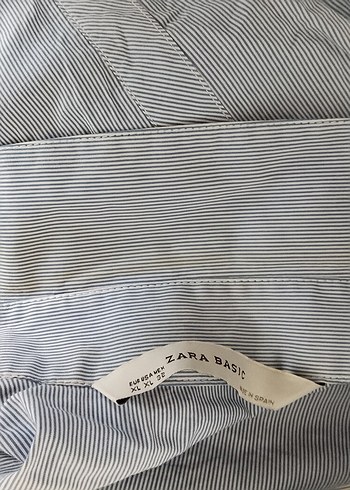 Gri Kolsuz Keten Kadın Gömlek - Görsel 3