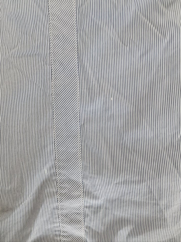 Gri Kolsuz Keten Kadın Gömlek - Görsel 5