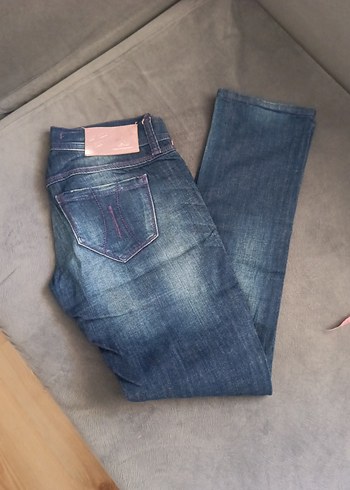 Fornarina Lacivert Kadin Denim Pantolon
